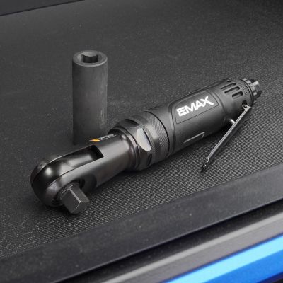 Image showing 5 th EMAX 1/2 in. Drive Pneumatic Industrial-Duty Air Ratchet Wrench