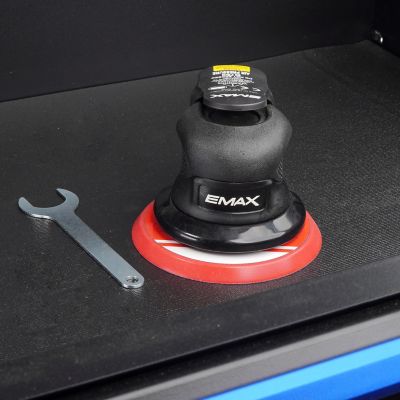 Image showing  5 in. Pneumatic Industrial Multifunction 3-Orbital Air Sander