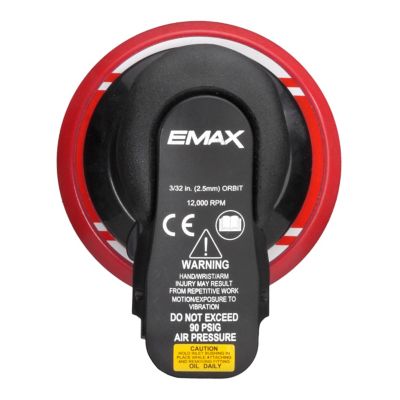 Image showing 7 th EMAX 5 in. Pneumatic Industrial Multifunction 3-Orbital Air Sander