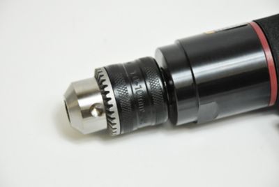 Image showing  3/8 in. Pneumatic Industrial-Duty Lightweight Aluminum Composite Reversible and Variable speed Drill, 6.1 CFM