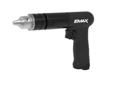 EMAX 1/2 in. 6 CFM Industrial lightweight Composite Variable speed Reversible Air Drill- EATDR05S1P