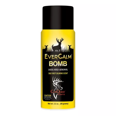 ConQuest Perfumes 3.5 oz ScentBomb EverCalm Deer Herd Spray Game Attractants