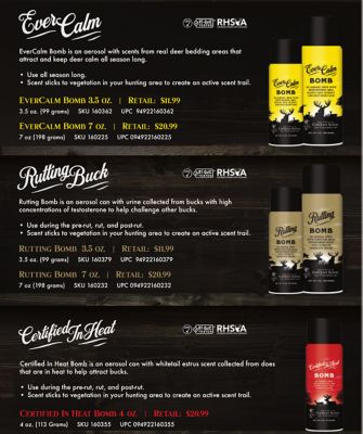 Image showing  3.5 oz. ScentBomb Rutting Whitetail Buck Testosterone Aerosol