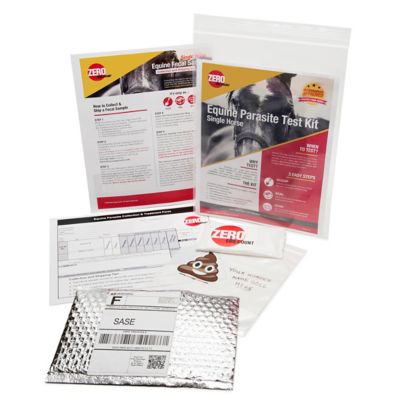 Zero Egg Count Equine Parasite Test Kit