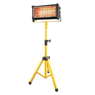 Image showing  Electric Workshop Tripod Heater, 165 sq. ft., 5,120 BTU, 1,500W