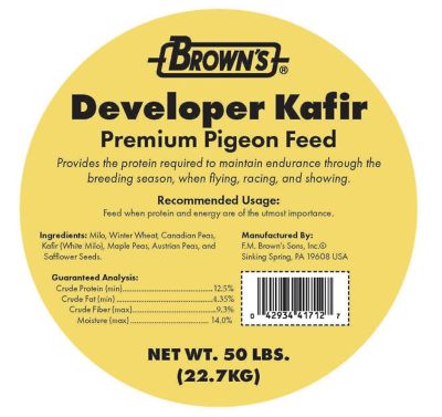 Image showing  Developer Kafir Pigeon Food, 50 lb., 41712