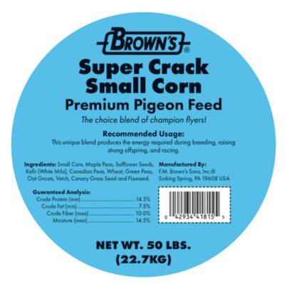 Image showing  Super Crack Small Corn Pigeon Food, 50 lb., 41815