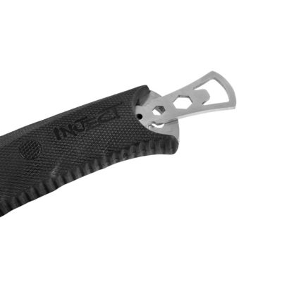 Image showing  Carnivore Inject 18 in. Titanium Bonded Machete, 5 in. Trimming Knife, Molded Sheath