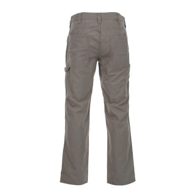 Image showing  Men's Straight Fit Mid-Rise Canvas Work Pants