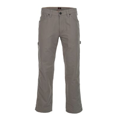 Image showing  Men's Straight Fit Mid-Rise Canvas Work Pants