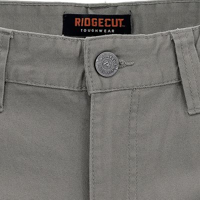 Image showing  Men's Straight Fit Mid-Rise Canvas Work Pants