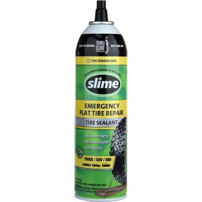 Slime 18 oz. Thru-Core Emergency Tire Sealant