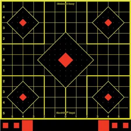 Birchwood Casey Shoot-N-C Target-In Targets 12 in Pack of 5 Shooting Targets