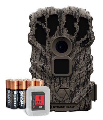 Stealth Cam 14 MP Browtine 14 Trail Camera Combo with SD Card Reader, Burst Mode