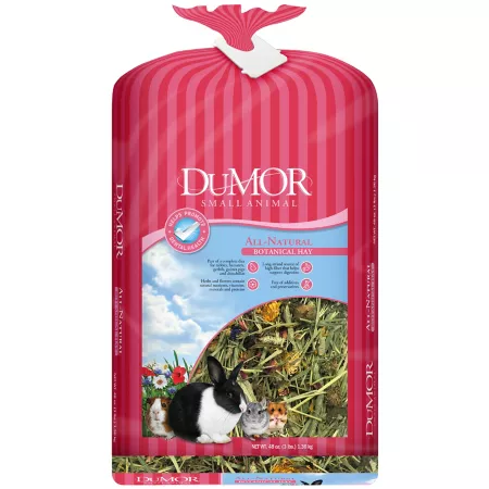 DuMOR All-Natural Botanical Hay for Small Pets 48 oz. Small Pet Hay