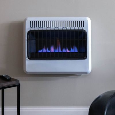 Image showing  27.5 in. Dual Fuel Vent-Free Blue Flame Heater, 1,000 sq. ft., 30,000 BTU