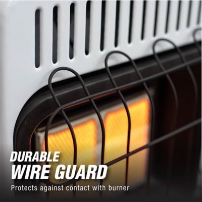 Image showing  20.2 in. Dual Fuel Vent-Free Radiant Heater, 700 sq. ft., 20,000 BTU