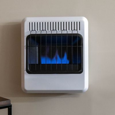 Image showing  20.25 in. Dual Fuel Vent-Free Blue Flame Heater, 700 sq. ft., 20,000 BTU