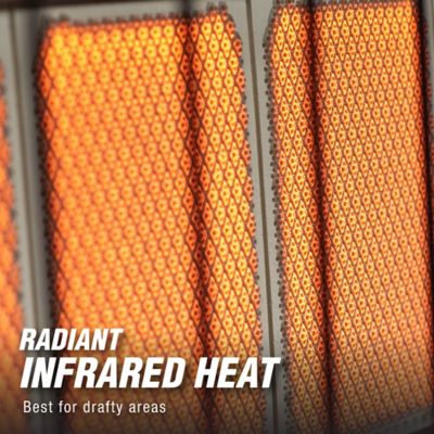 Image showing 6 th Mr. Heater 27.5 in. Dual Fuel Vent-Free Radiant Heater, 1,000 sq. ft., 30,000 BTU