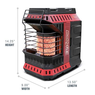 Image showing 8 th Mr. Heater Propane Buddy Flex Portable Heater, 275 sq. ft., 11,000 BTU