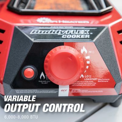 Image showing 11 th Mr. Heater Buddy Flex Cooker, 5,000-8,000 BTU