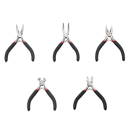 Iit 47825 5PIECE Mini Pliers Set Perfect for Small Electronics Repair