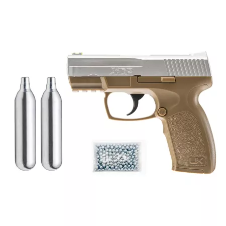 Umarex XCP CO2 Powered BB Gun Kit with CO2 BBs and Steel BB Guns