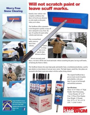Image showing  Oversized Foam Head Snow Remover