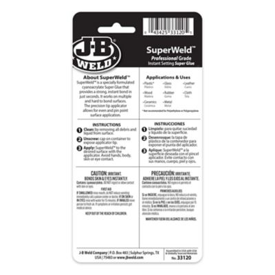 Image showing  20g SuperWeld Instant Adhesive Super Glue