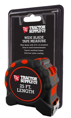 wide tape measure