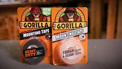 Image showing 8 th Gorilla 1 in. x 60 in. Clear Mounting Tape