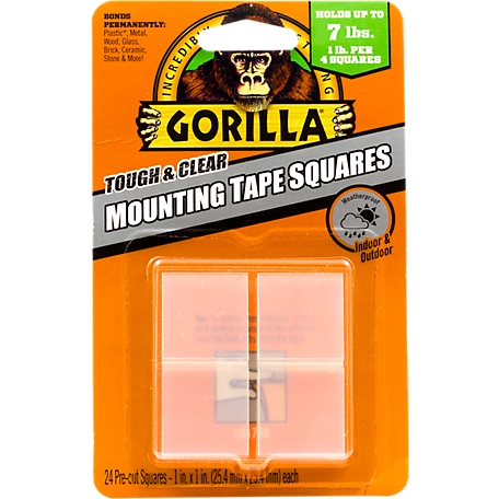 Gorilla Mounting Tape Squares