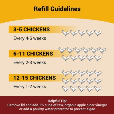 Image showing  12 gal. Chicken Waterer