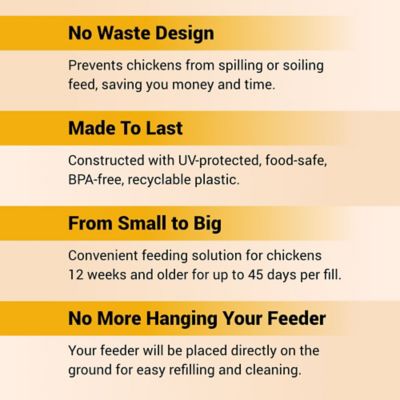 Image showing  50 lb. Chicken Feeder