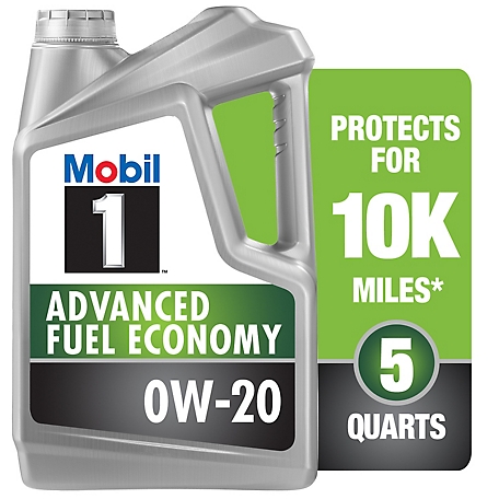 Mobil 1 Advanced Full Synthetic Motor Oil 5W-30, 5 Quart