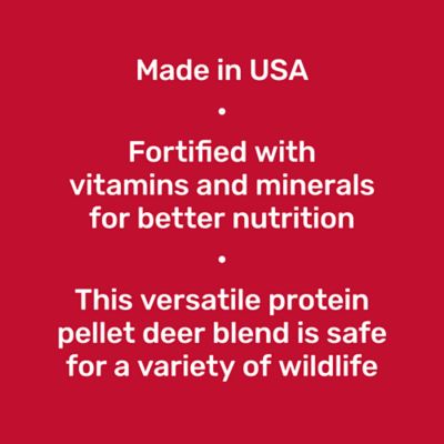 Image showing  50/50 Protein Mix Pelleted/Whole Corn Deer Feed, 40 lb. Bag