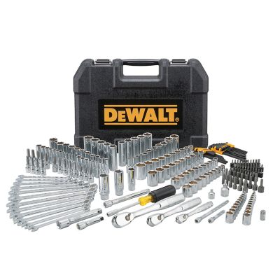 DeWALT Mechanic's Tool Set, 247 pc., DWMT81535 Work as an auto mechanic and I keep this in my car for side jobs because it has just about everything you need on an intermediate level