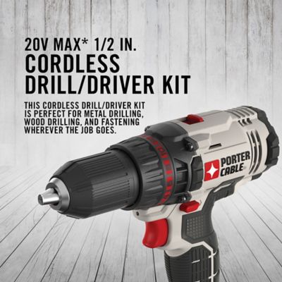 Image showing 6 th PORTER-CABLE 20V Max 1/2 in. Cordless Drill