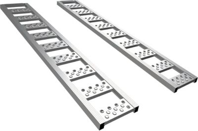 Carry-On Trailer 1,250 lb. Capacity Aluminum Loading Ramp, 13 in. x 77 in., 2-Pack