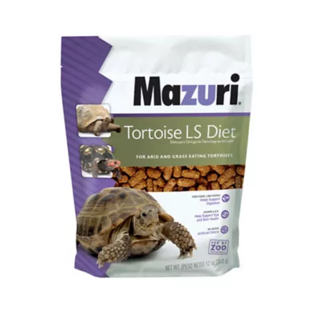 Mazuri LS Low Starch Turtle Pellet Food 12 oz Bag Reptile Food