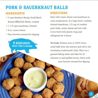 Image showing  Korean Kimchi BBQ Pork Rinds, 4 oz.