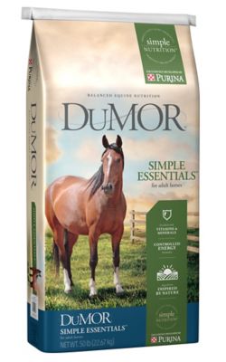 DuMOR Simple Essentials Horse Feed, 3005572-206, 50 lb