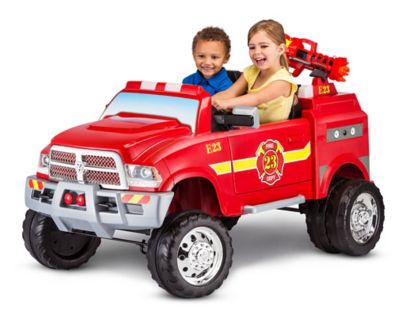 Kid Trax 12V Dodge Ram 3500 Fire Truck 