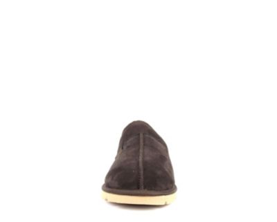 Image showing  Men's Real Sheepskin and Suede Khulan Slippers