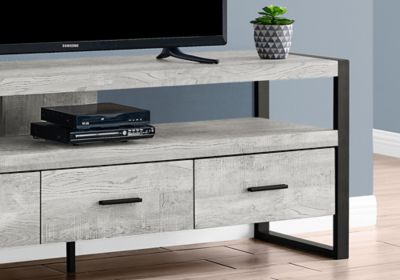 Image showing  Rustic TV Stand with 3 Drawers for TVs Up to 60 in.