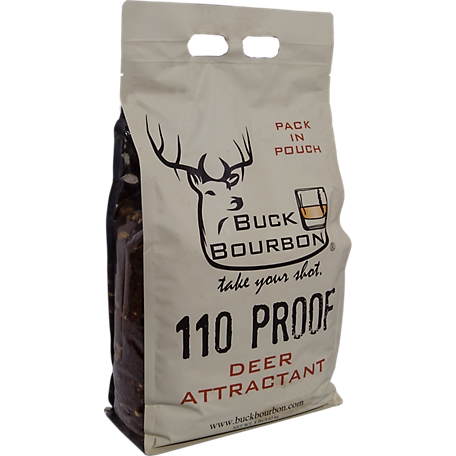 Buck Bourbon 110 Proof Deer Attractant Feed, 8 lb.
