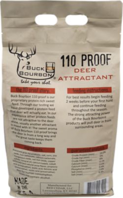 Image showing  110 Proof Deer Attractant Feed, 8 lb. Bag