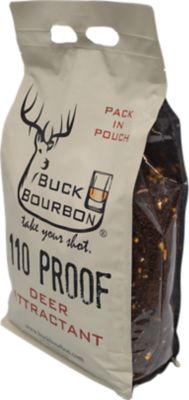 Image showing 6 th Buck Bourbon 110 Proof Deer Attractant Feed, 8 lb. Bag