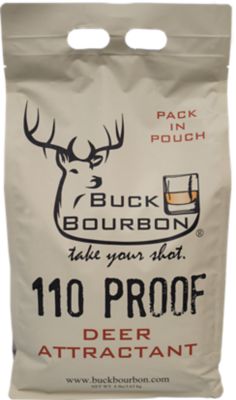 Image showing 7 th Buck Bourbon 110 Proof Deer Attractant Feed, 8 lb. Bag