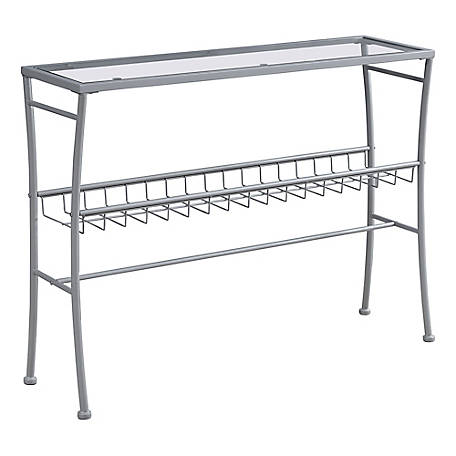 Hall Console Table With Storage Rack, 42 Console Table With Storage